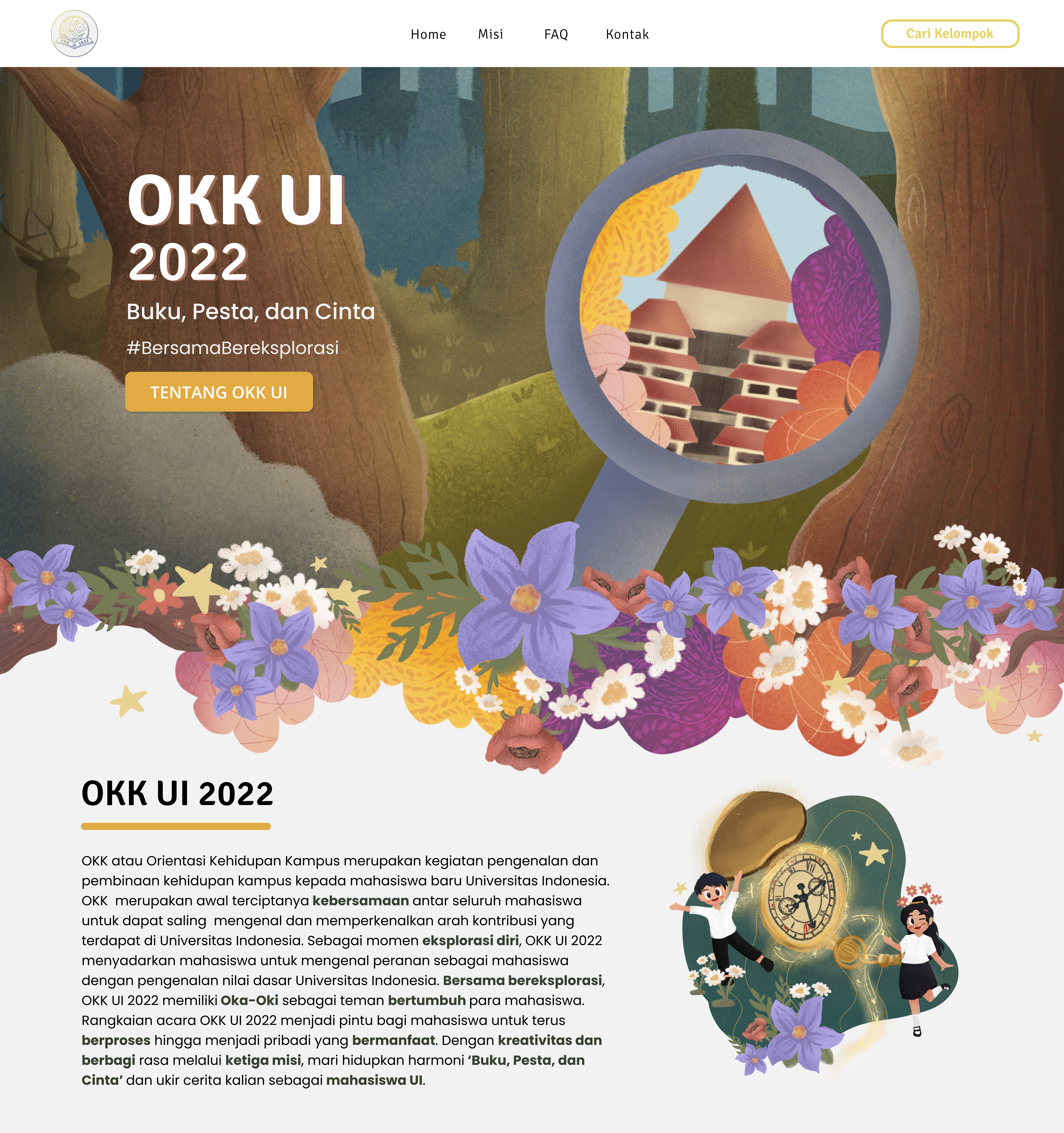 OKK UI Website