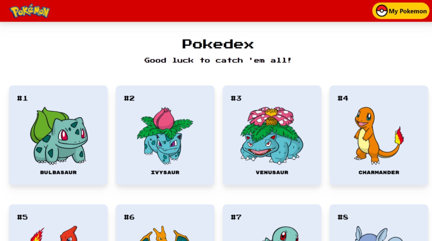 Pokemon Website