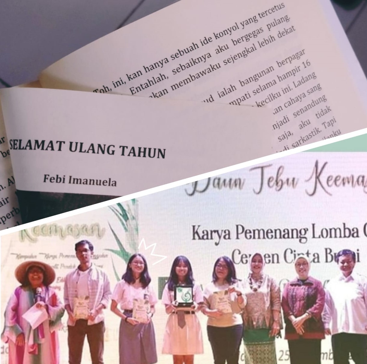 Lomba Cipta Cerita Pendek Cinta Bumi
                ICLaw Green Pen Award 2019